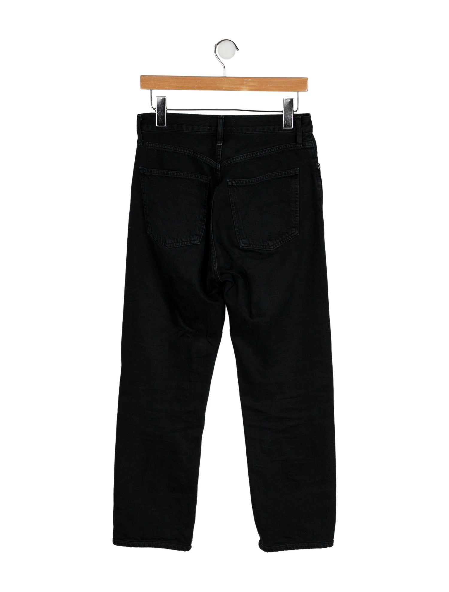 AGOLDE High-Rise Straight Leg Jeans