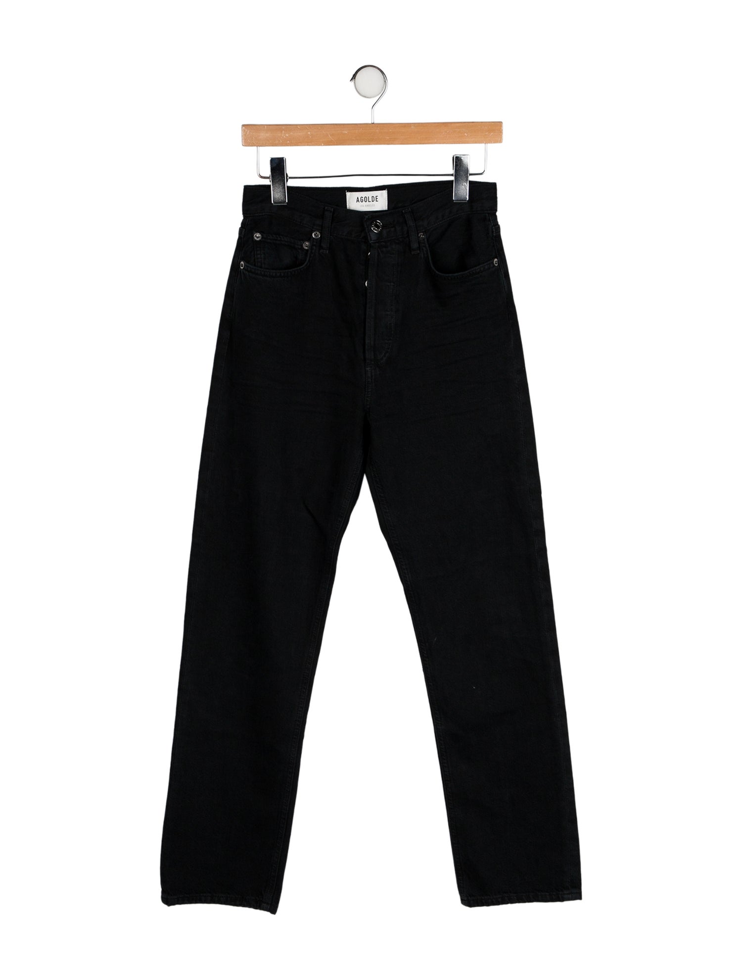 AGOLDE High-Rise Straight Leg Jeans