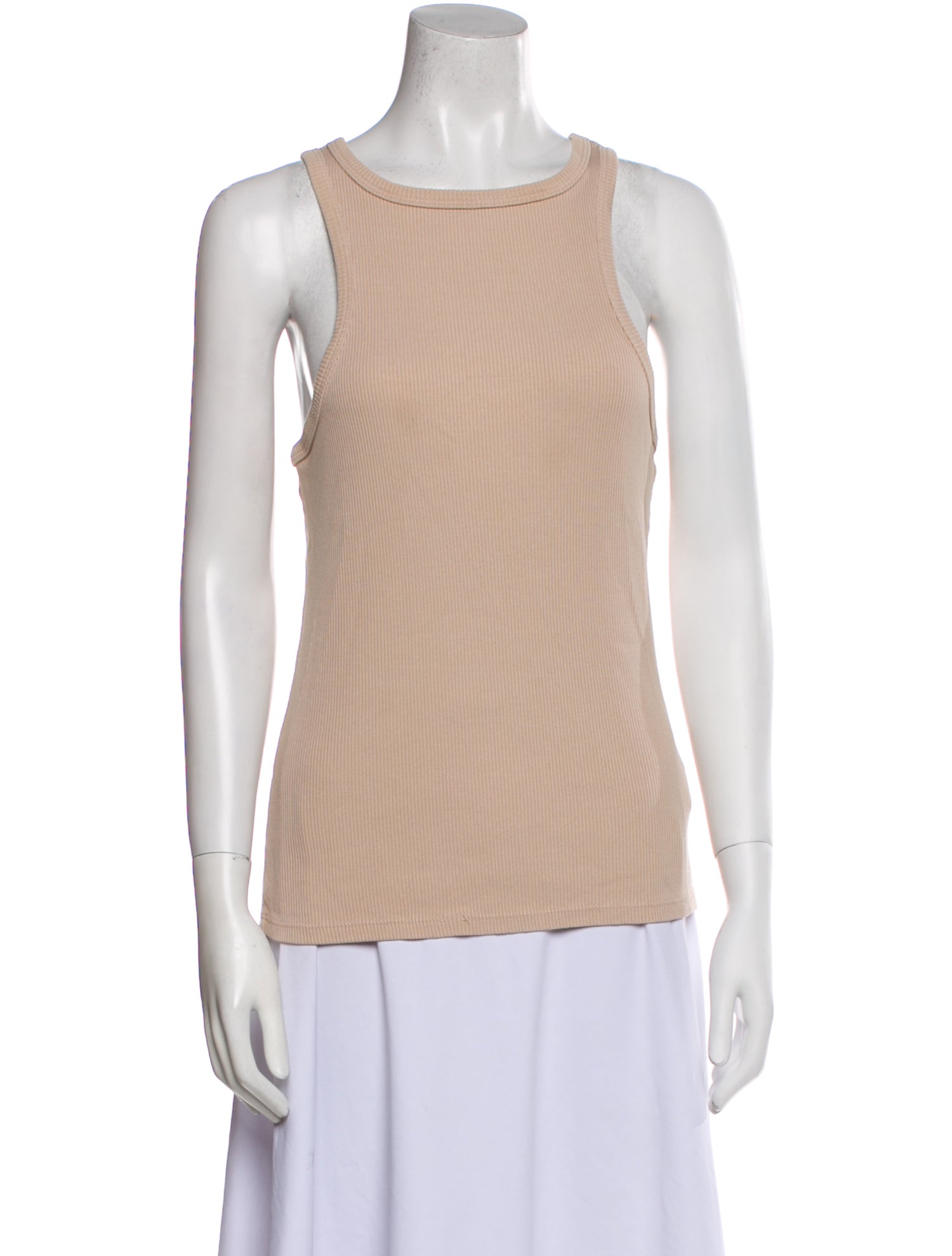 AGOLDE Scoop Neck Sleeveless Top