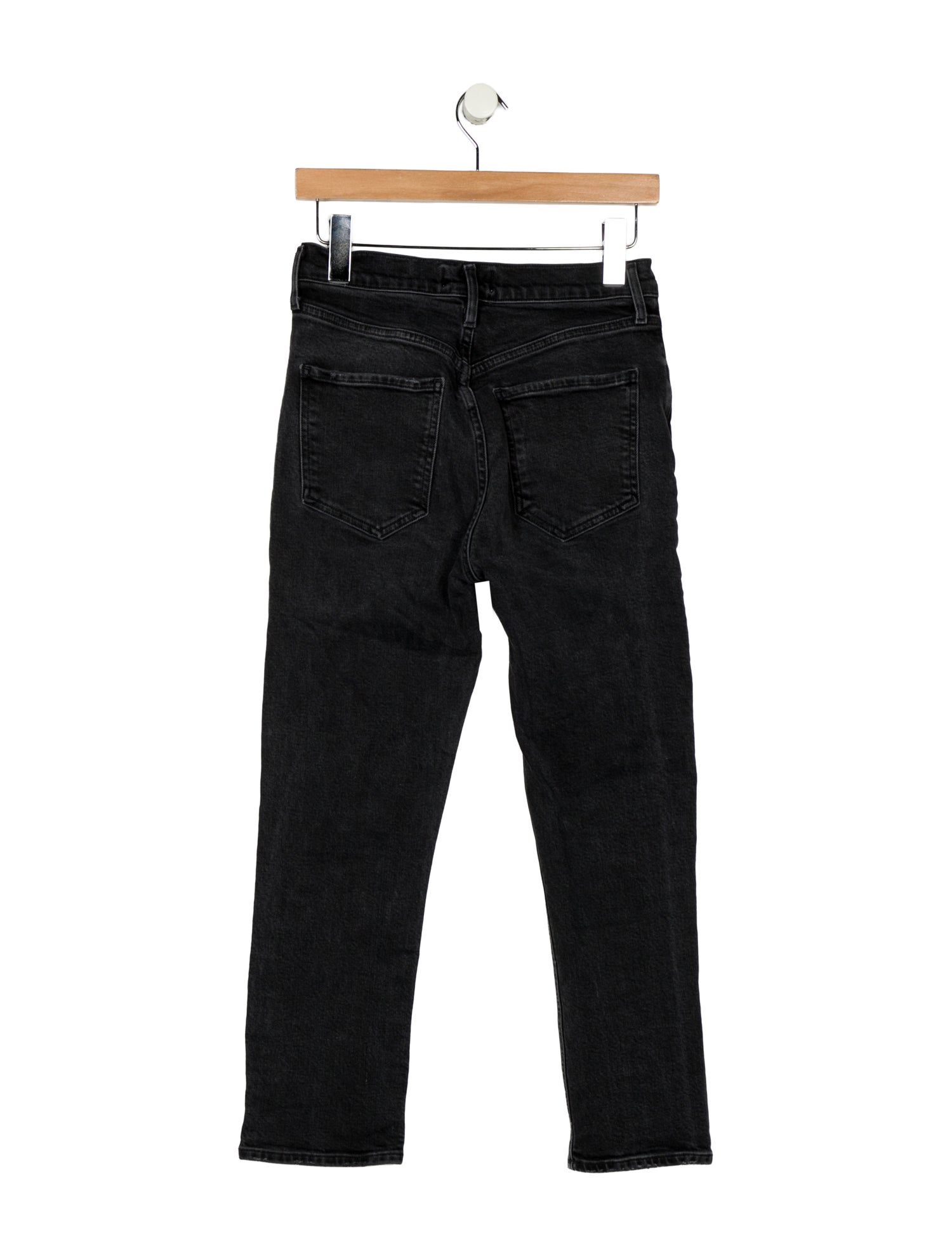 AGOLDE Mid-Rise Straight Leg Jeans