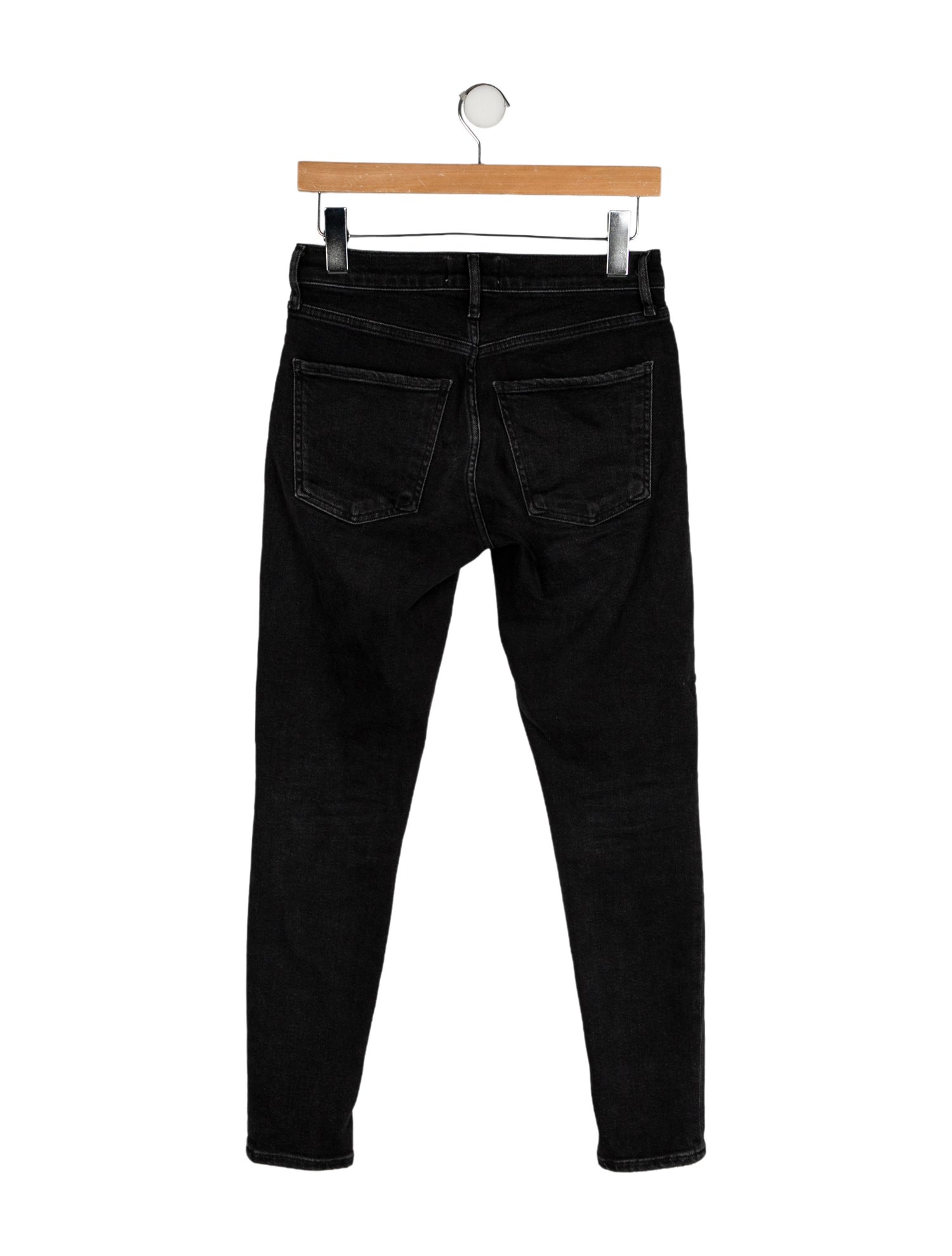 AGOLDE Mid-Rise Skinny Leg Jeans