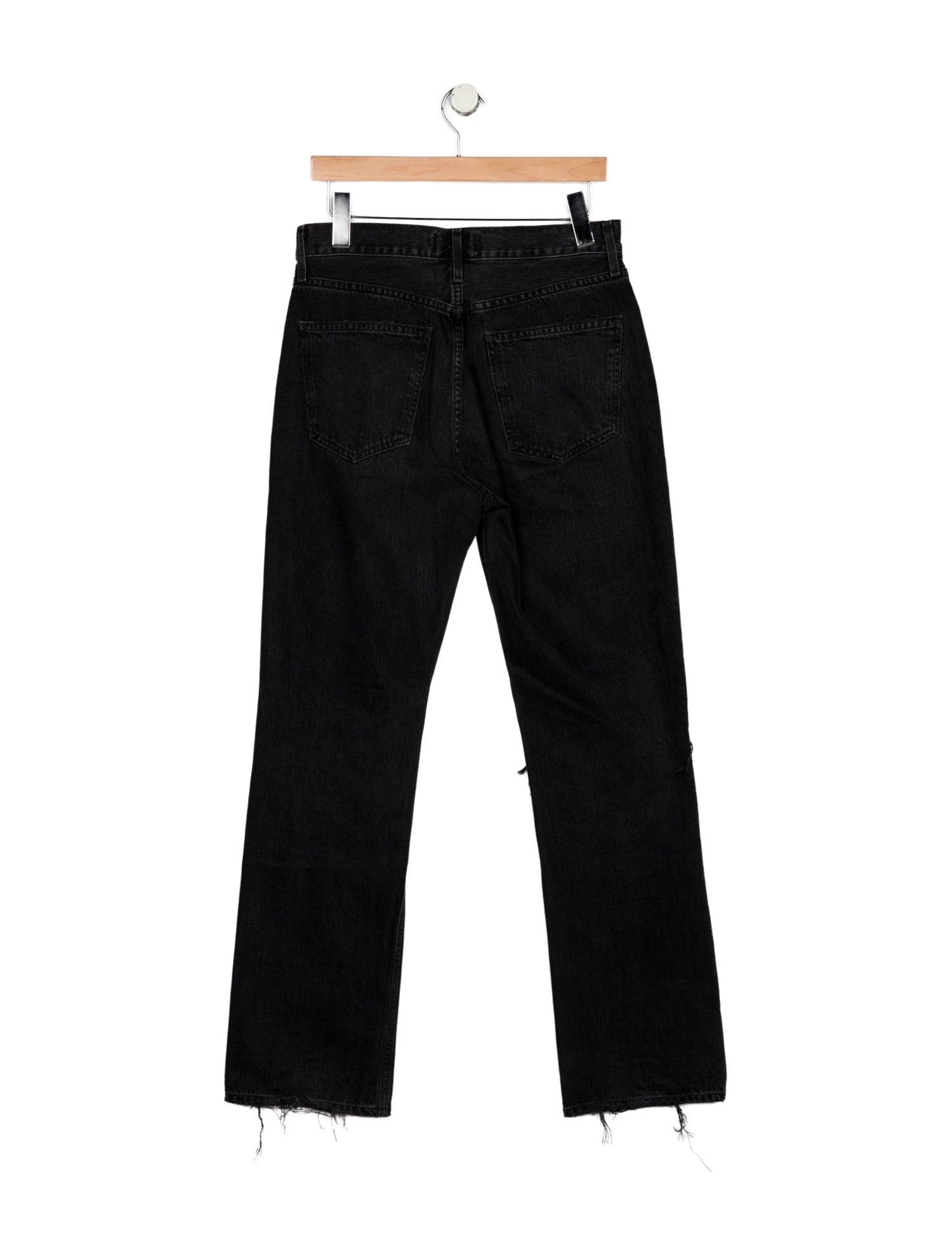 AGOLDE High-Rise Straight Leg Jeans
