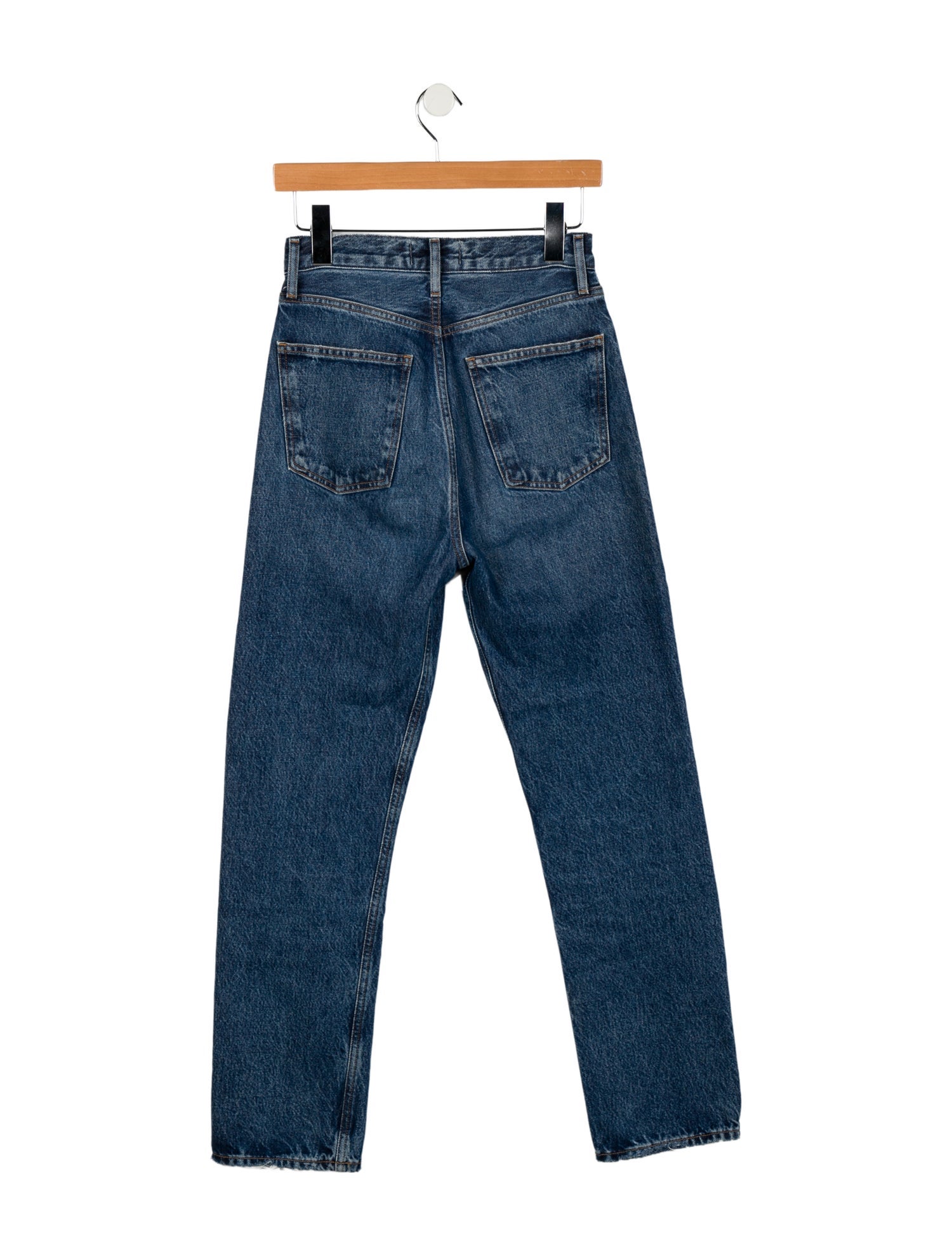 AGOLDE High-Rise Straight Leg Jeans
