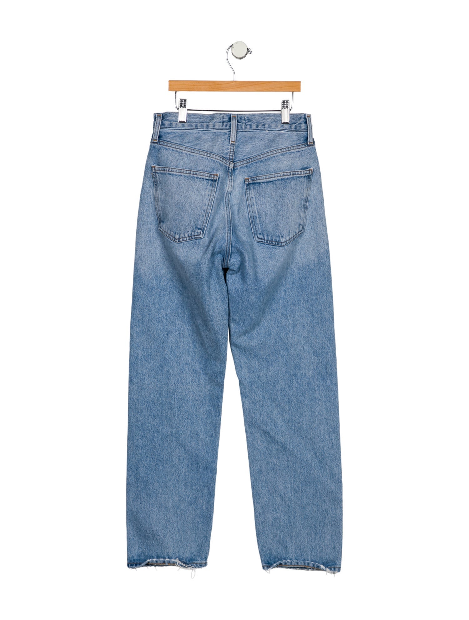 AGOLDE High-Rise Straight Leg Jeans