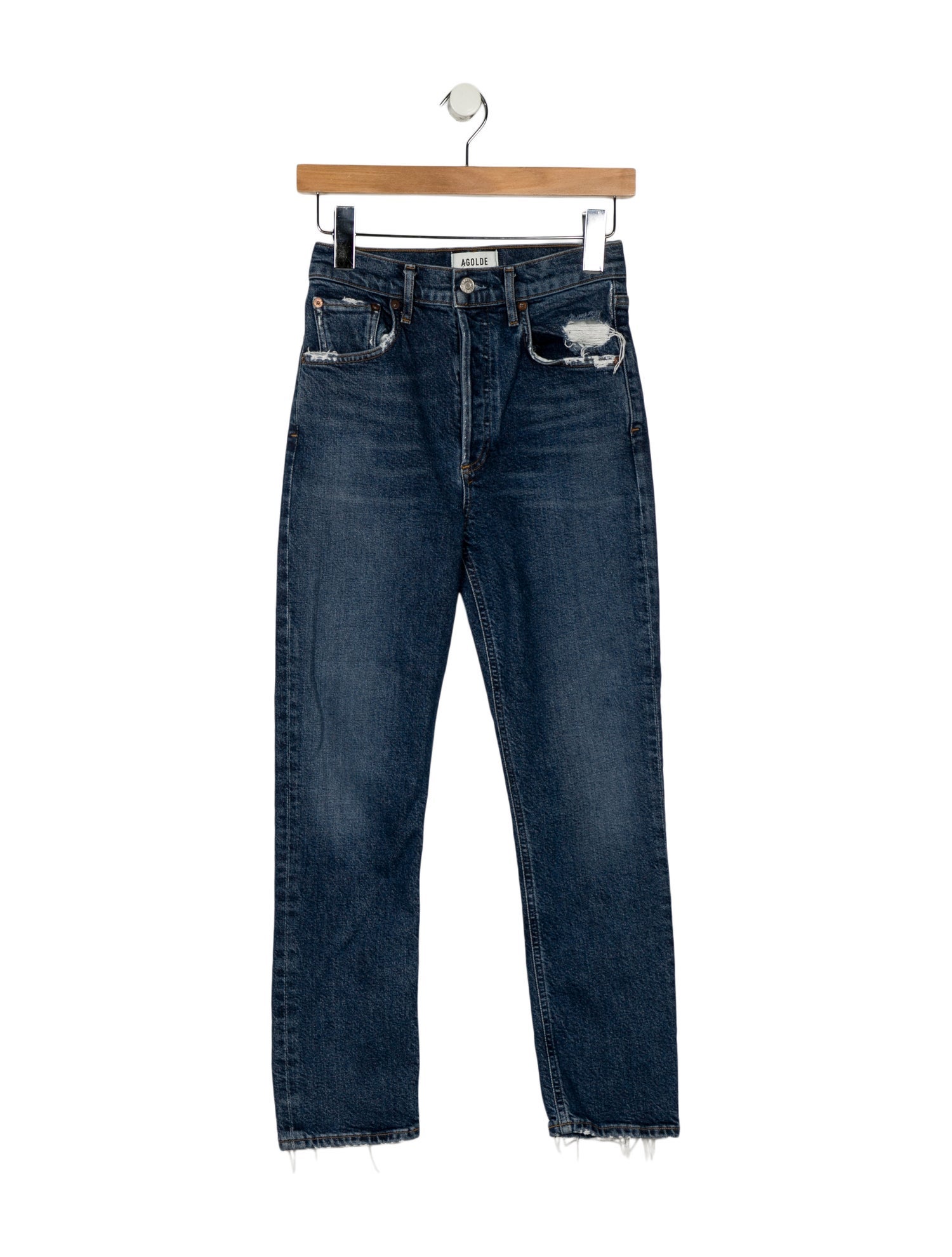 AGOLDE High-Rise Skinny Leg Jeans