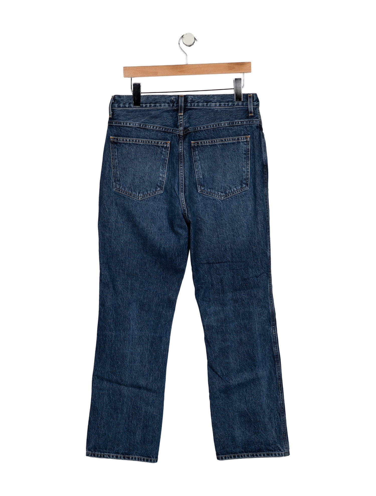 AGOLDE High-Rise Straight Leg Jeans