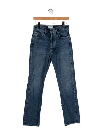 AGOLDE High-Rise Straight Leg Jeans