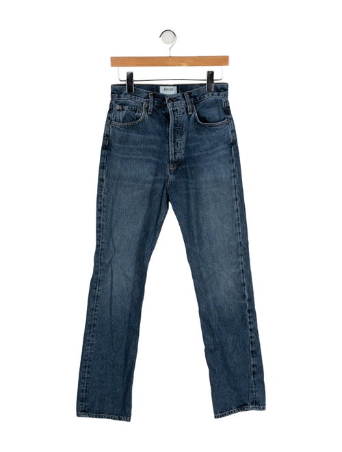AGOLDE High-Rise Straight Leg Jeans