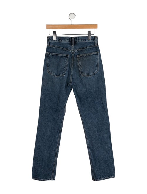 AGOLDE High-Rise Straight Leg Jeans
