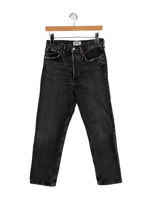 AGOLDE High-Rise Straight Leg Jeans