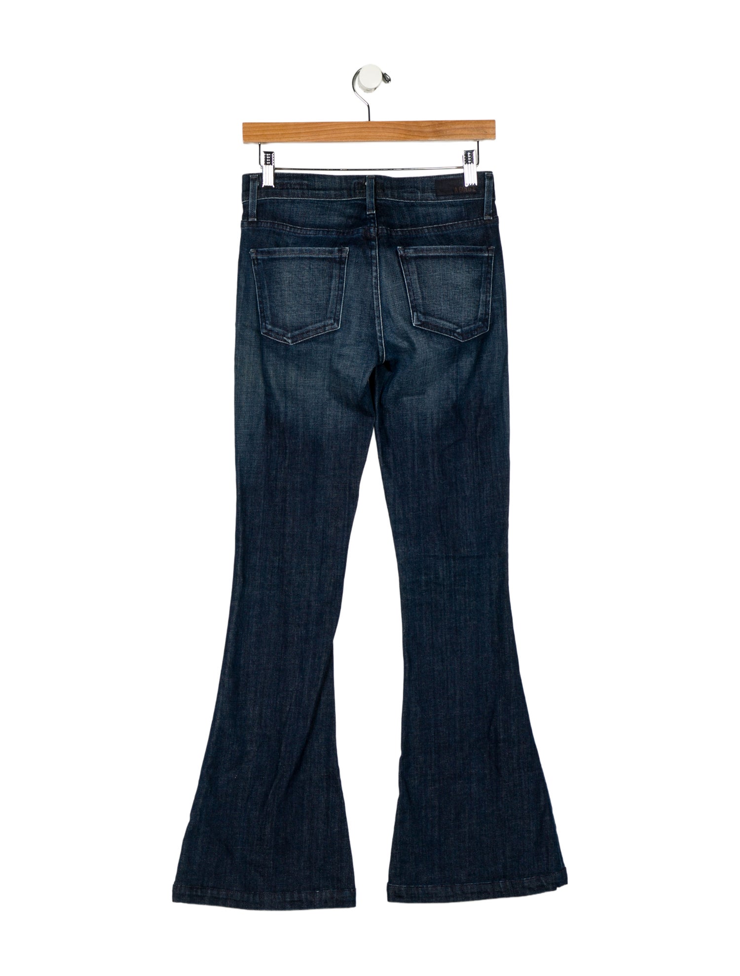 AGOLDE Mid-Rise Wide Leg Jeans