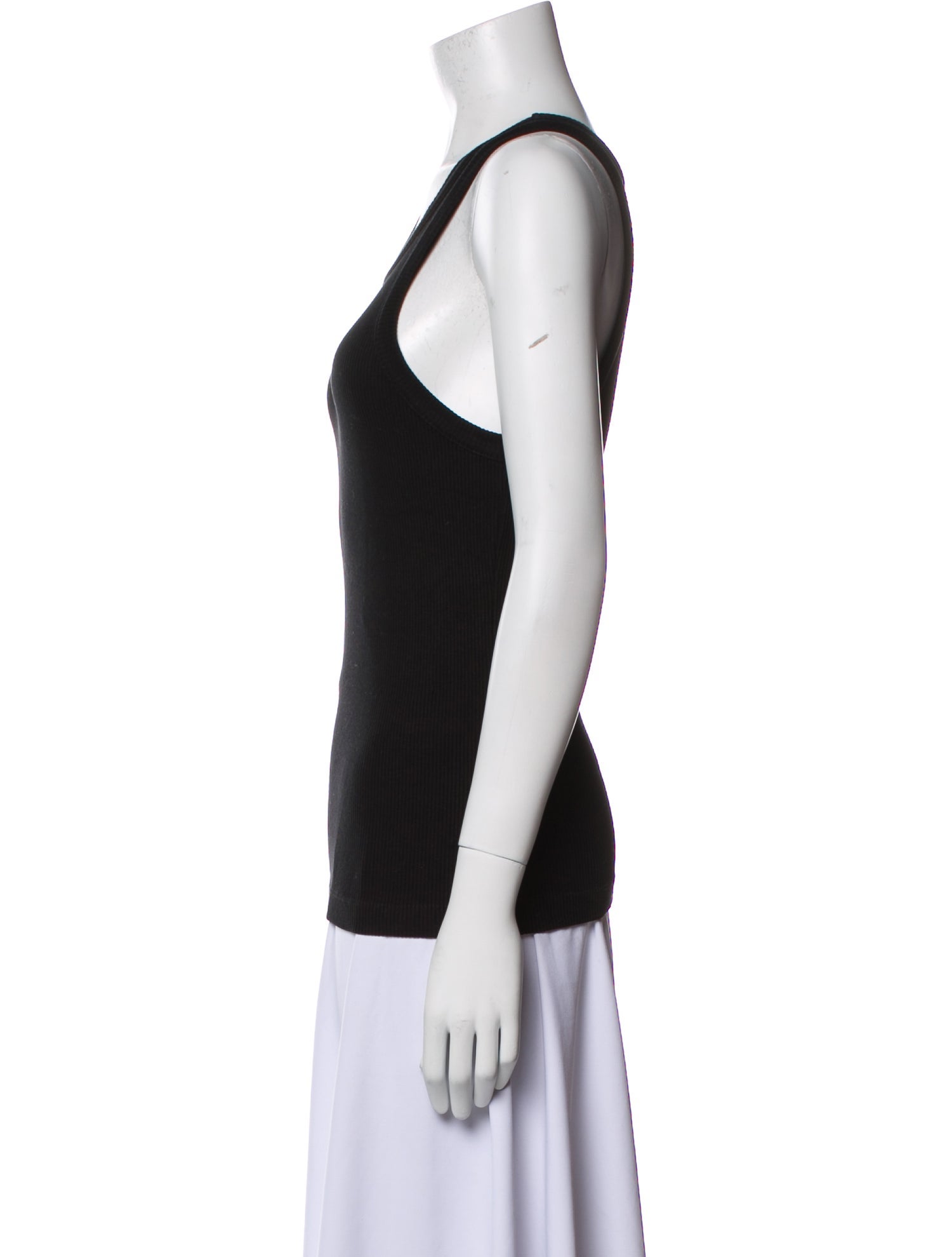AGOLDE Scoop Neck Sleeveless Top
