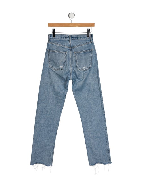 AGOLDE High-Rise Straight Leg Jeans