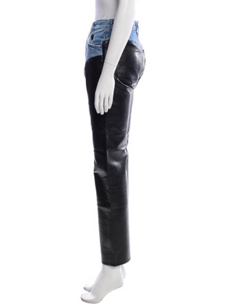 AGOLDE High-Rise Straight Leg Jeans