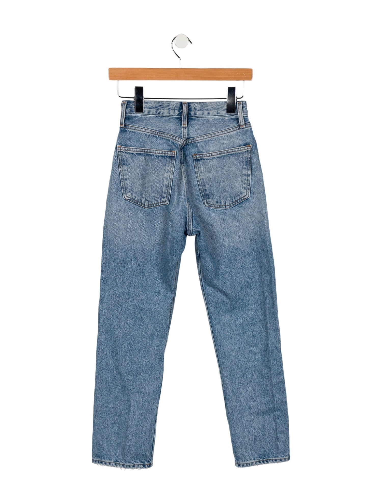 AGOLDE High-Rise Straight Leg Jeans