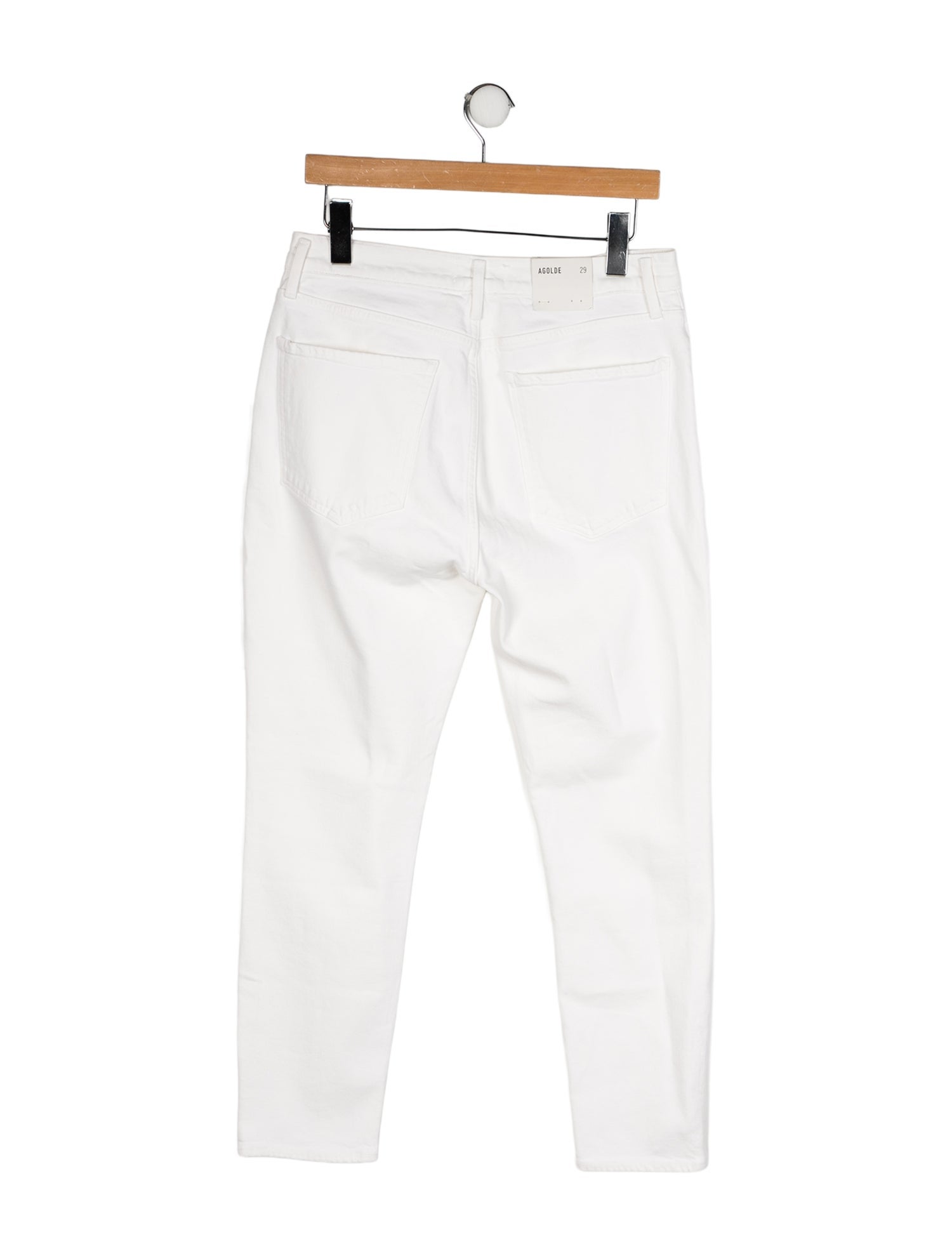AGOLDE Mid-Rise Straight Leg Jeans