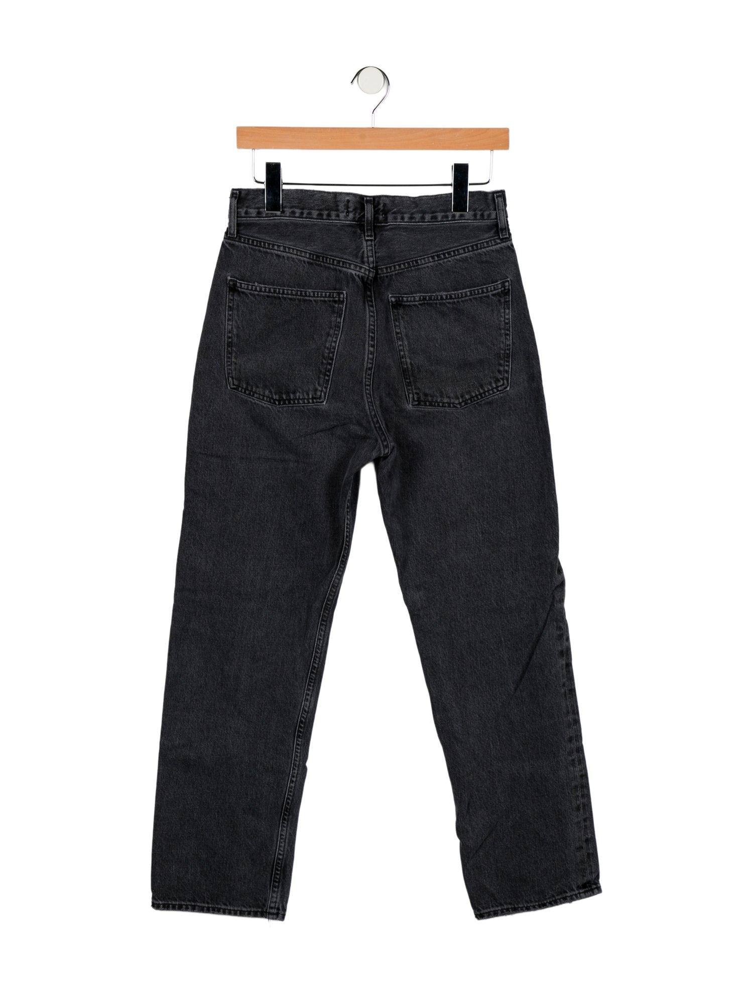 AGOLDE High-Rise Straight Leg Jeans