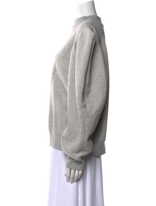 AGOLDE Mock Neck Long Sleeve Sweatshirt