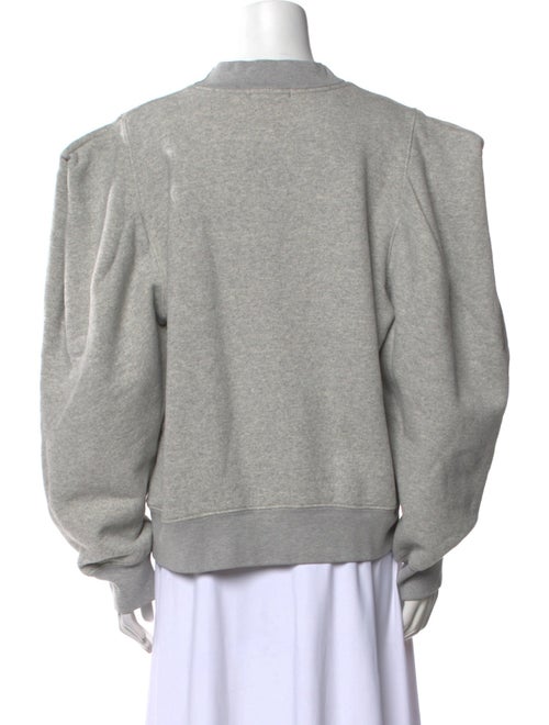 AGOLDE Mock Neck Long Sleeve Sweatshirt