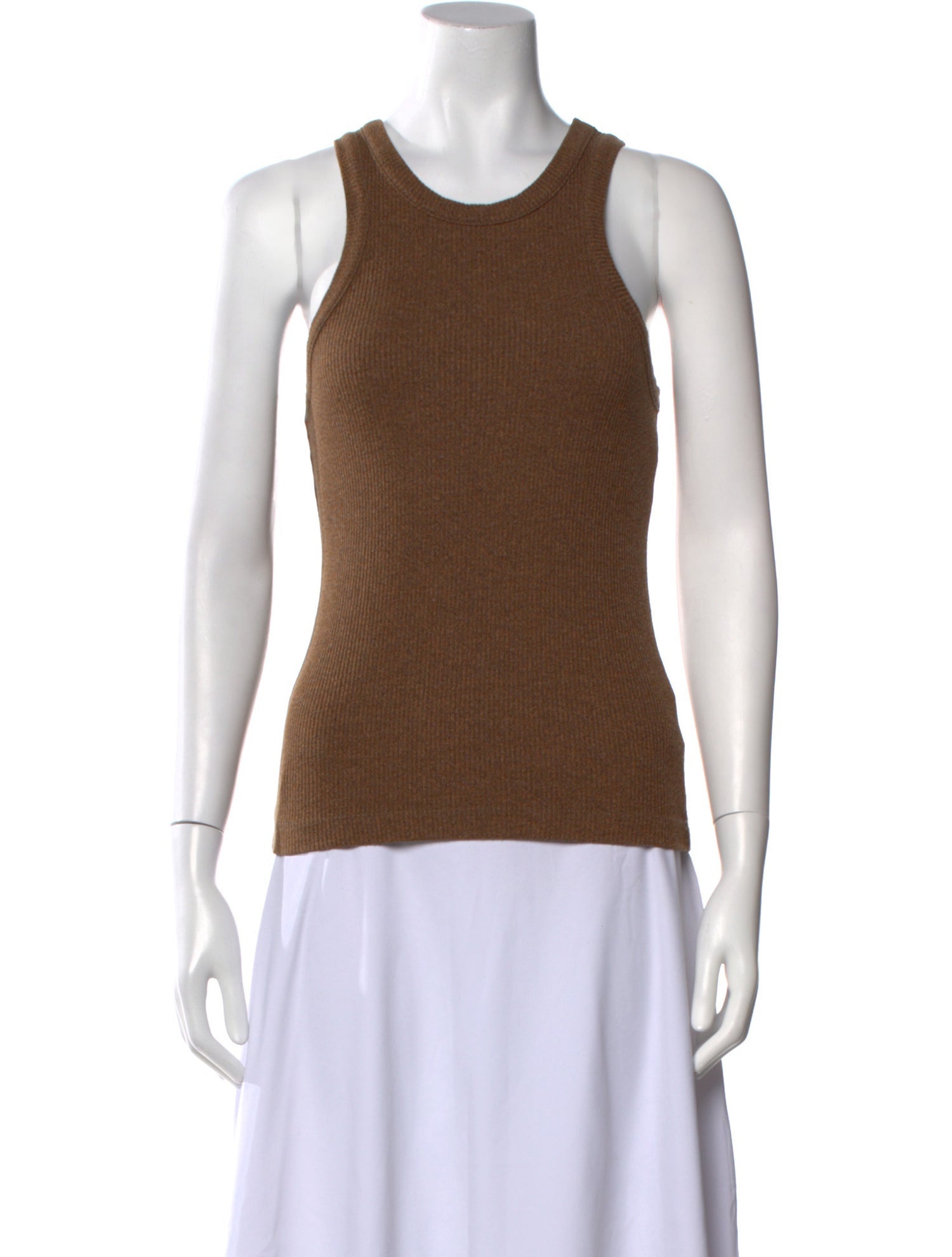 AGOLDE Scoop Neck Sleeveless Top
