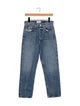 AGOLDE High-Rise Straight Leg Jeans