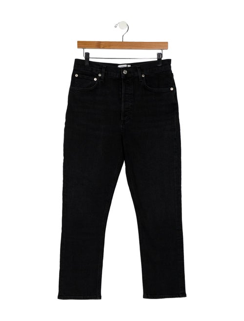 AGOLDE High-Rise Straight Leg Jeans