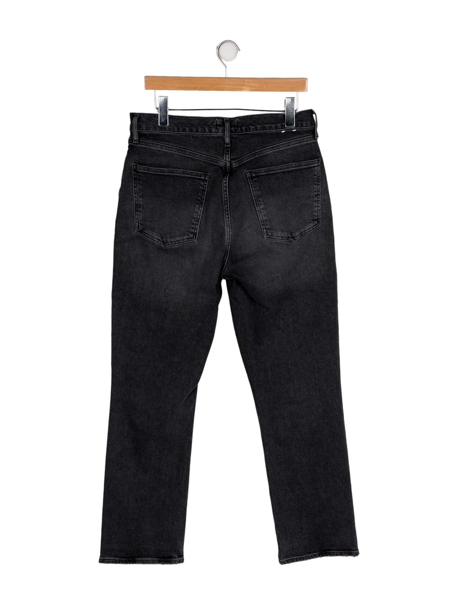 AGOLDE High-Rise Straight Leg Jeans