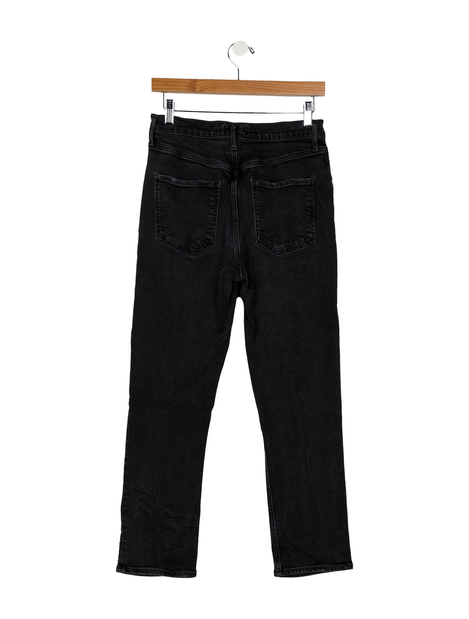 AGOLDE High-Rise Straight Leg Jeans