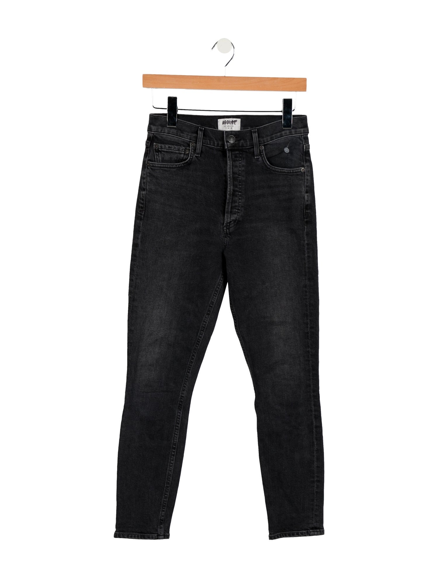 AGOLDE High-Rise Skinny Leg Jeans