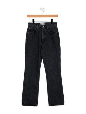 AGOLDE High-Rise Straight Leg Jeans