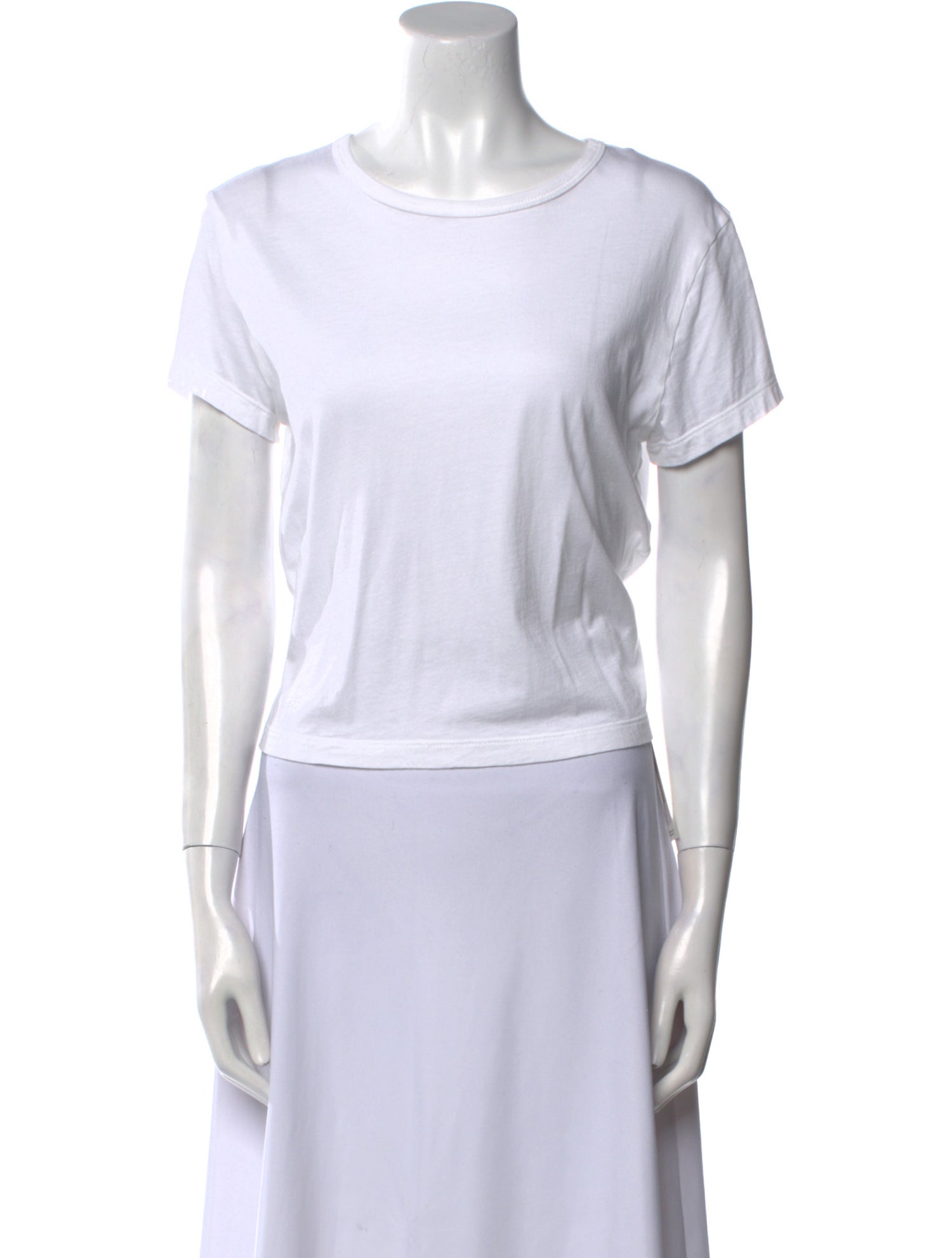 AGOLDE Scoop Neck Short Sleeve T-Shirt