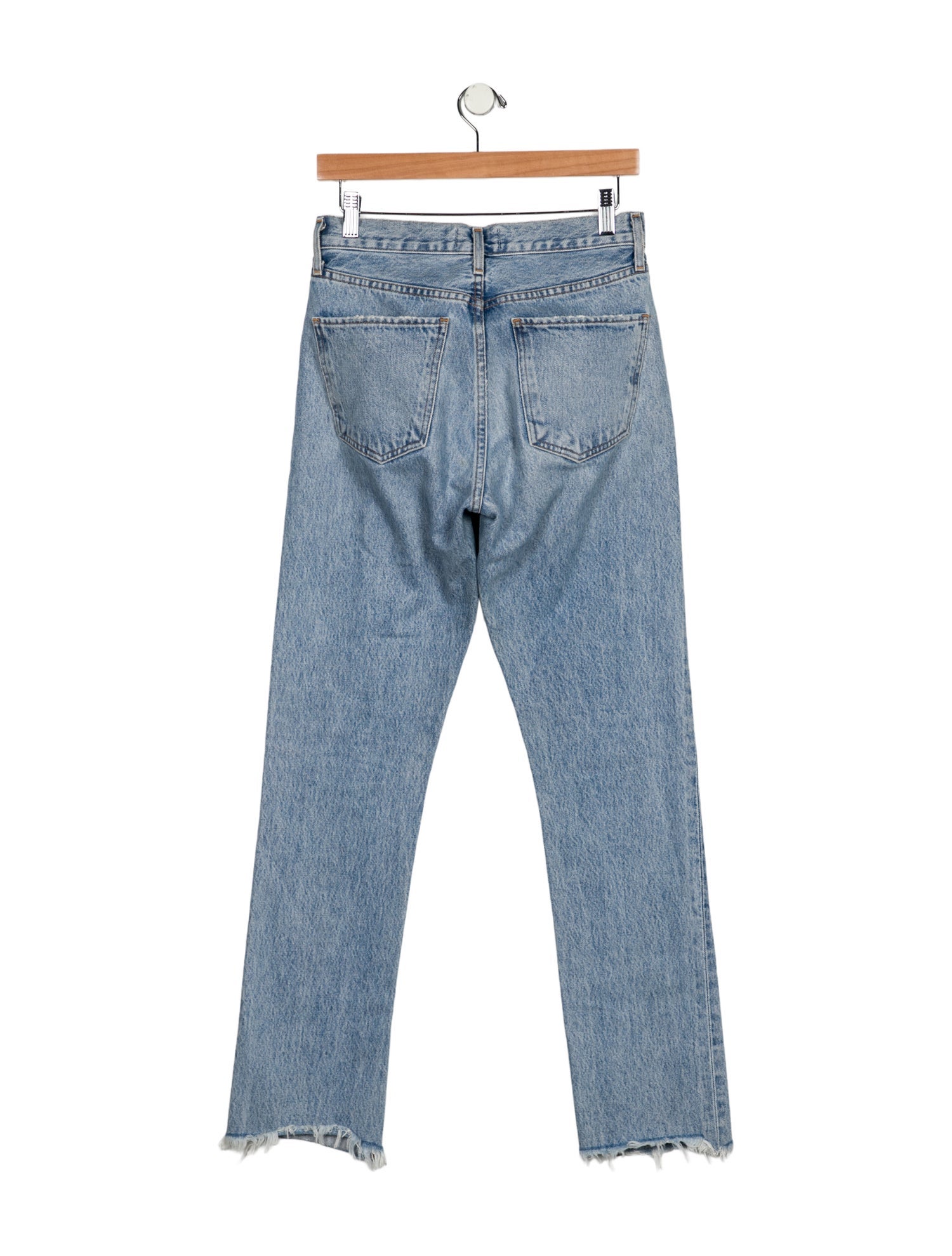 AGOLDE High-Rise Straight Leg Jeans