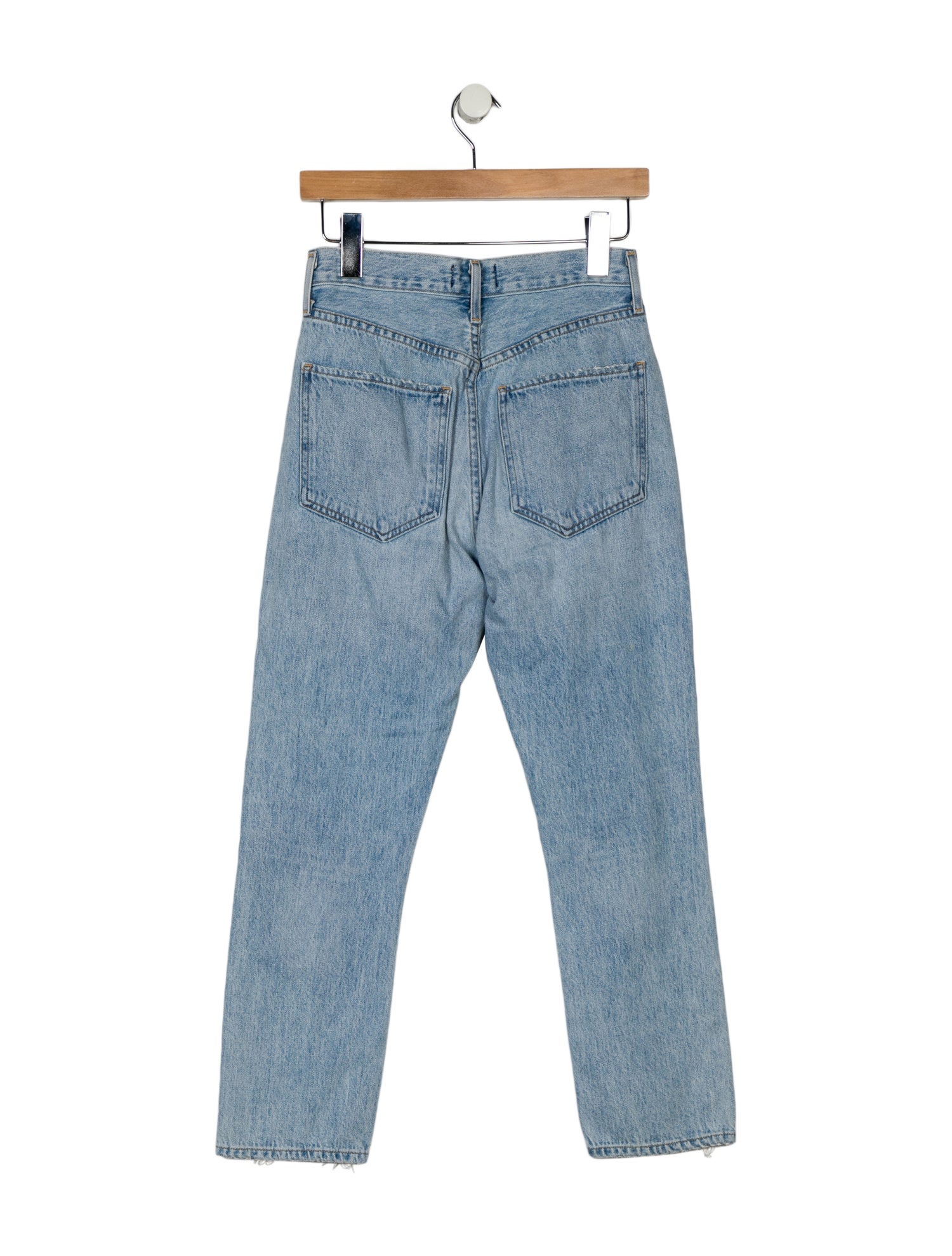 AGOLDE High-Rise Straight Leg Jeans