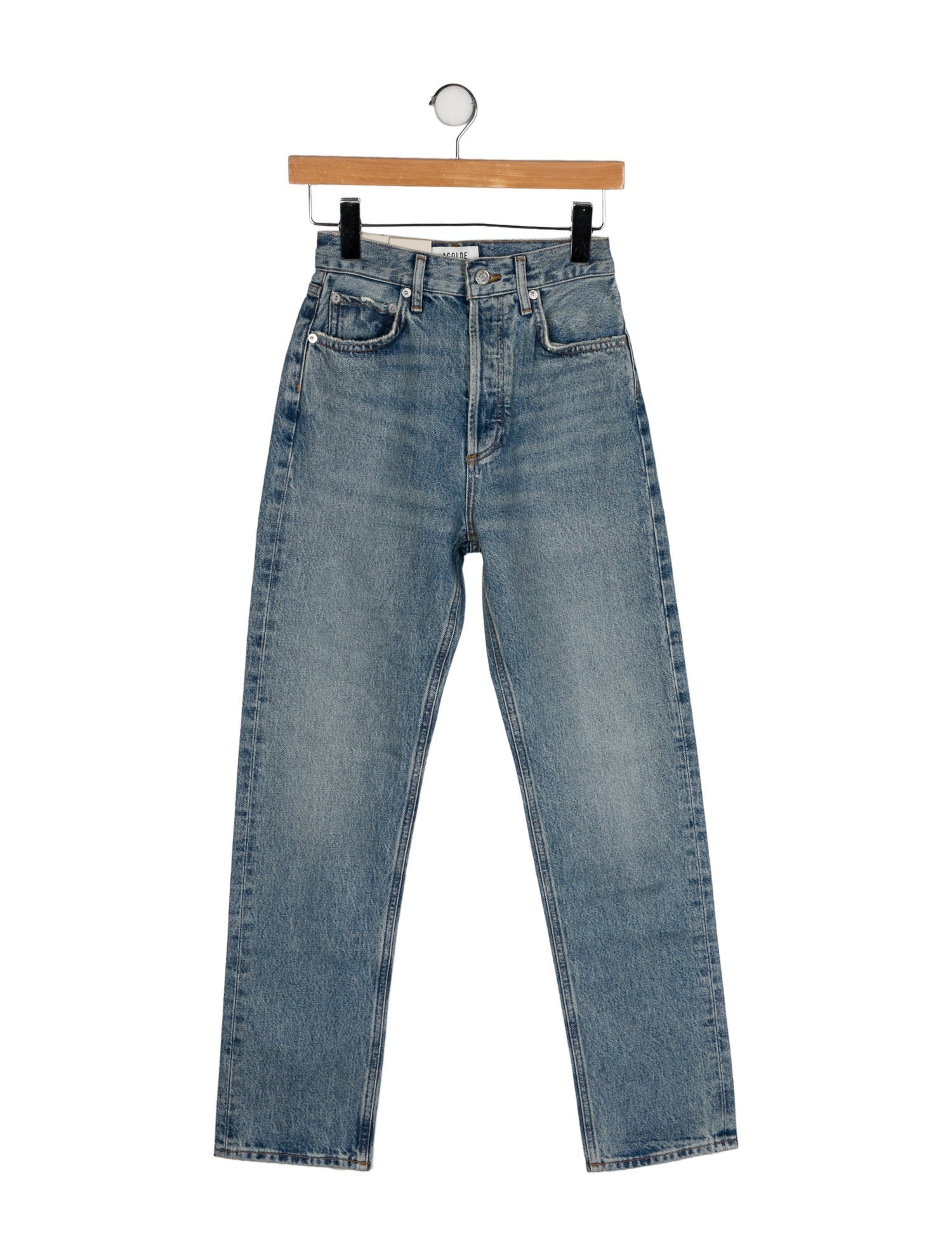 AGOLDE High-Rise Straight Leg Jeans w/ Tags