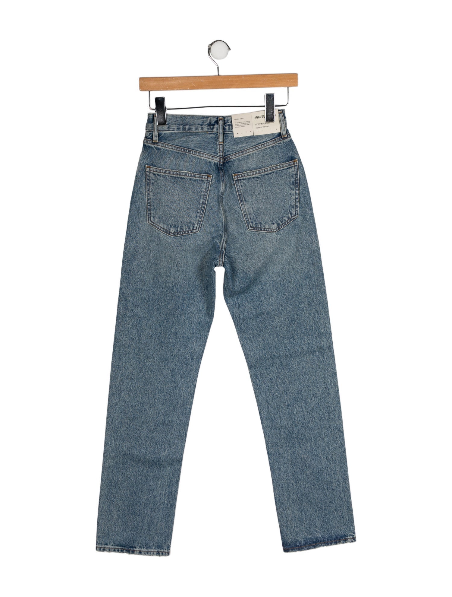 AGOLDE High-Rise Straight Leg Jeans w/ Tags
