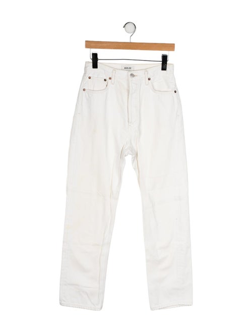 AGOLDE High-Rise Straight Leg Jeans