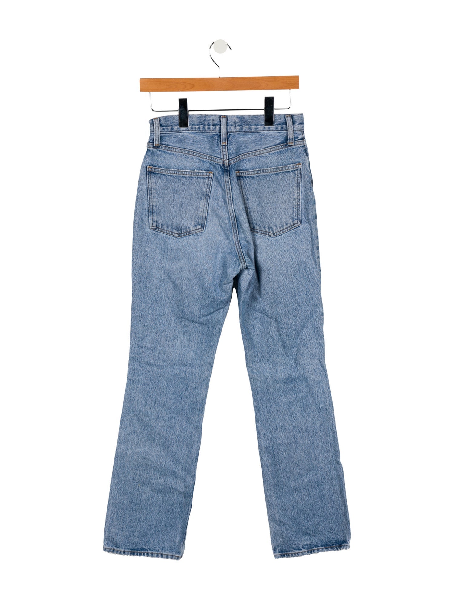 AGOLDE High-Rise Straight Leg Jeans
