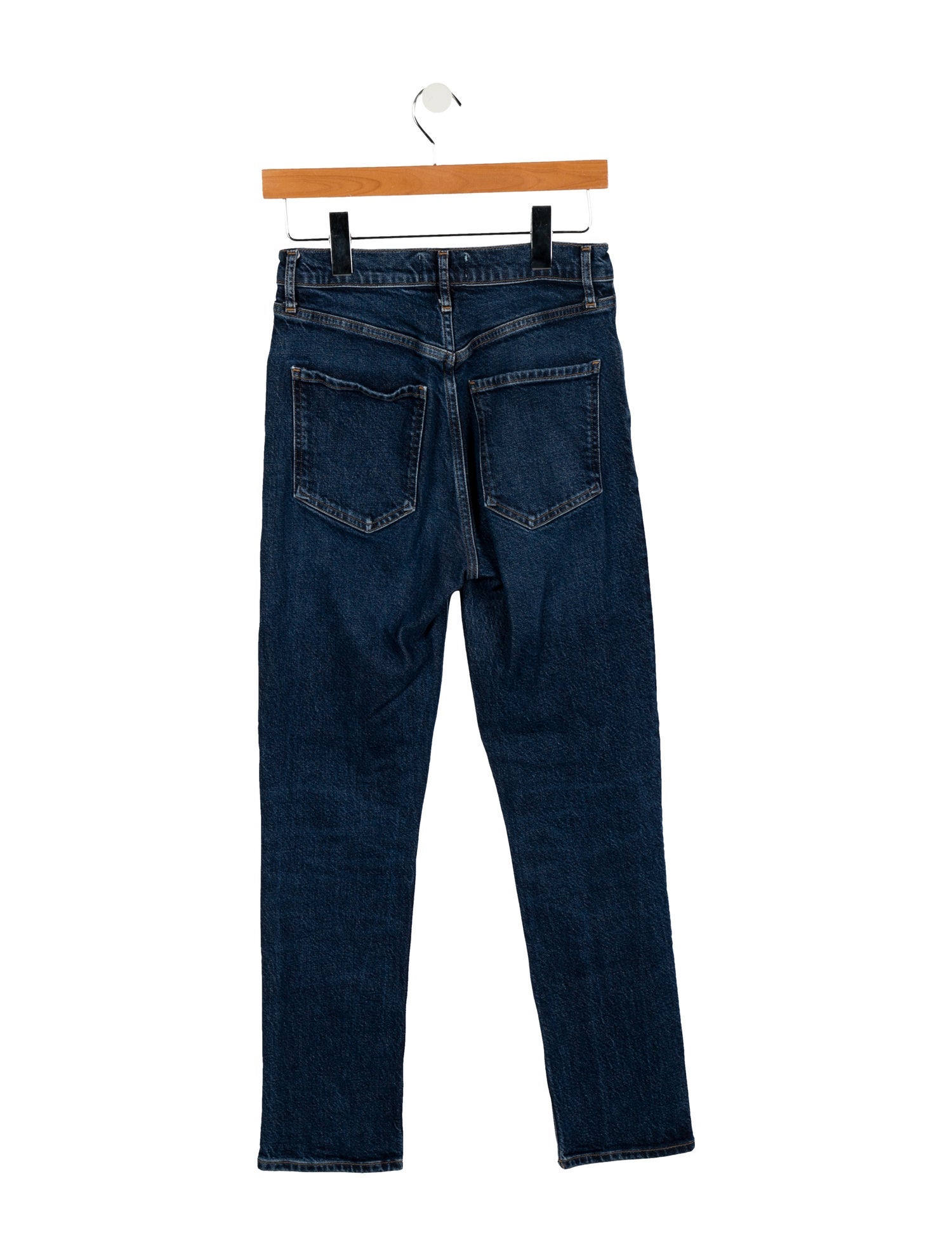 AGOLDE High-Rise Straight Leg Jeans