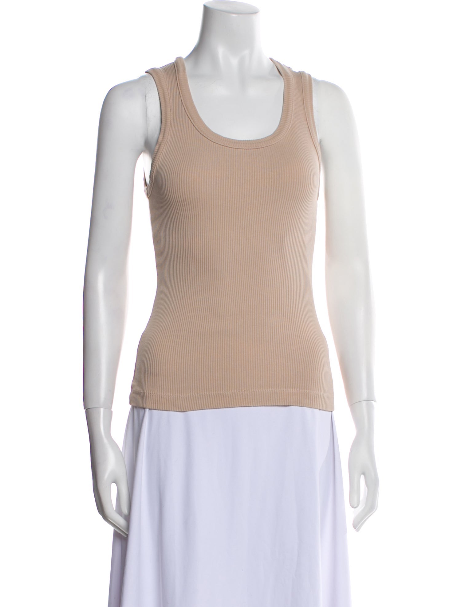 AGOLDE Scoop Neck Sleeveless Top