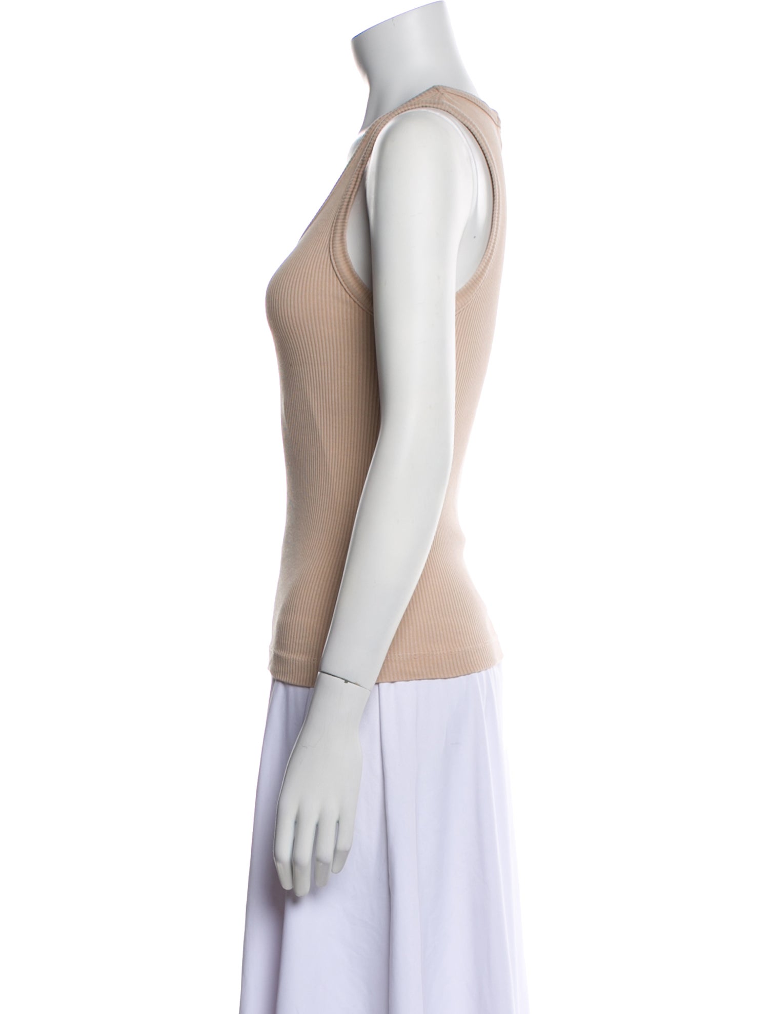 AGOLDE Scoop Neck Sleeveless Top