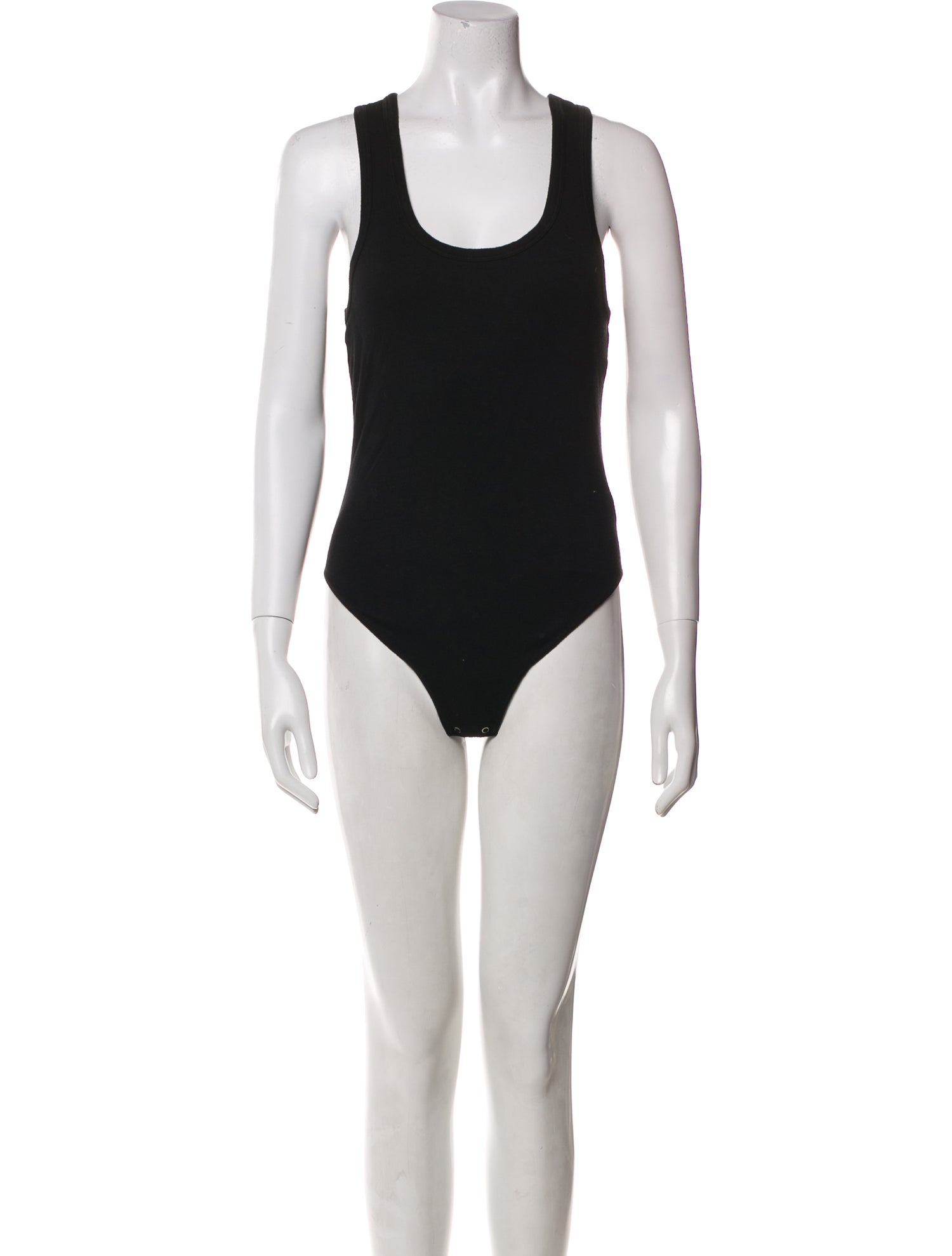AGOLDE Rib Tank Scoop Neck Bodysuit