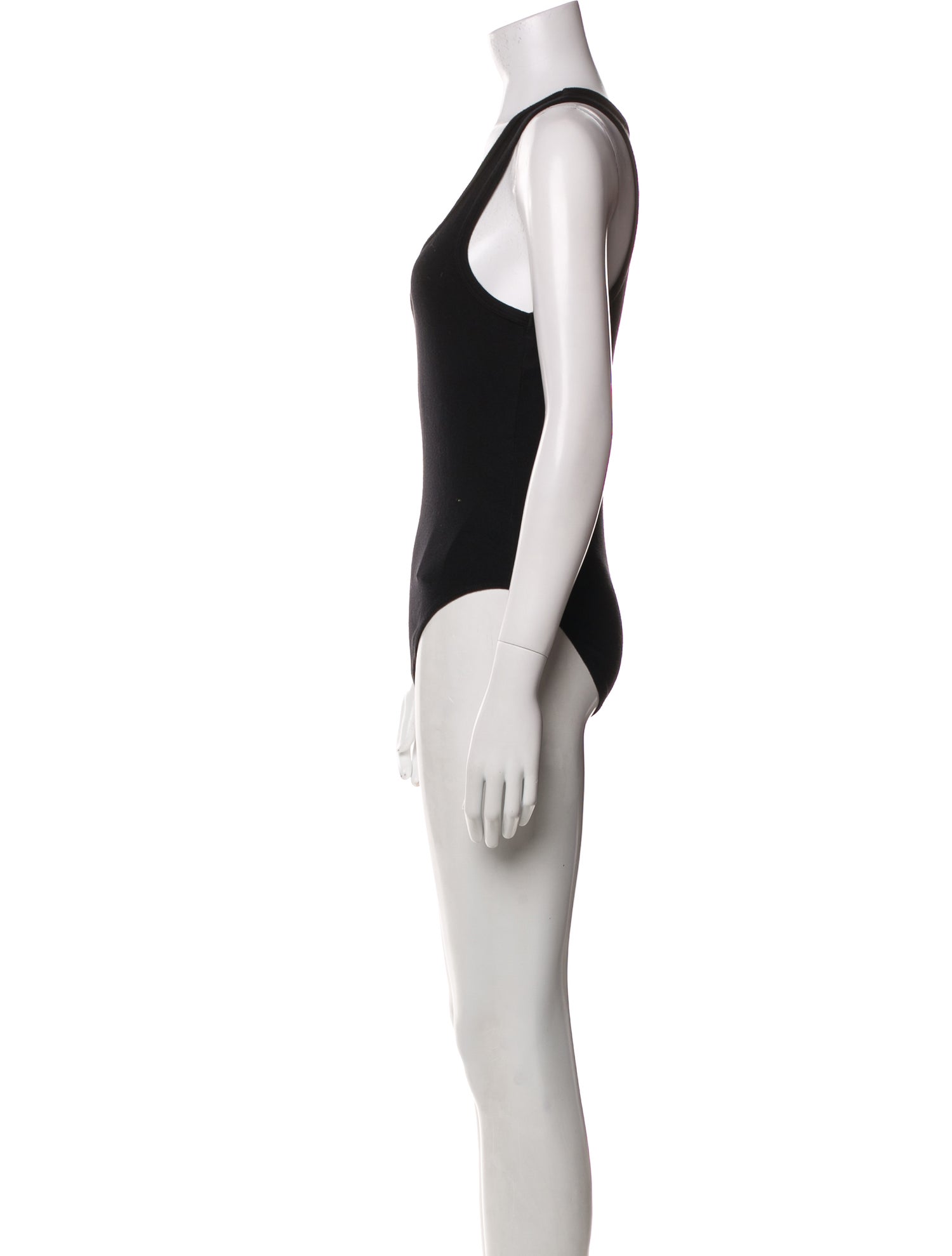 AGOLDE Rib Tank Scoop Neck Bodysuit