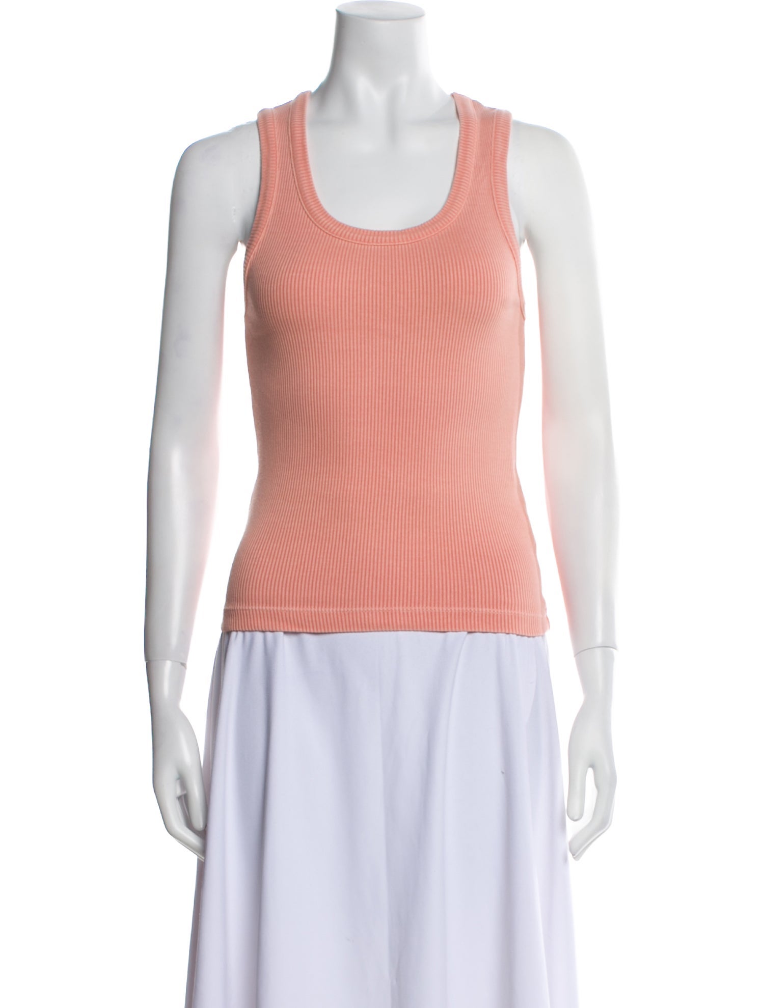 AGOLDE Scoop Neck Sleeveless Top
