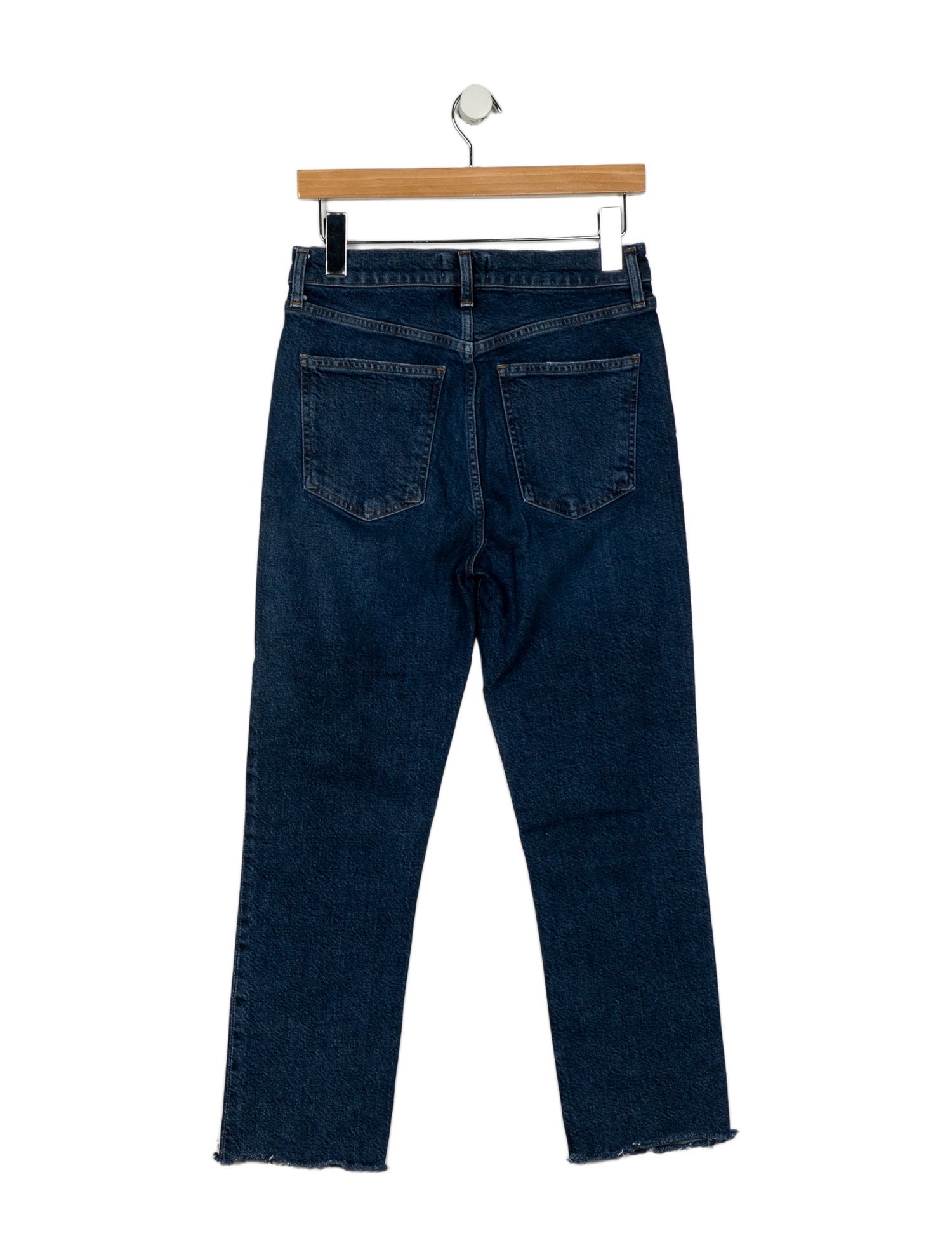 AGOLDE Mid-Rise Straight Leg Jeans