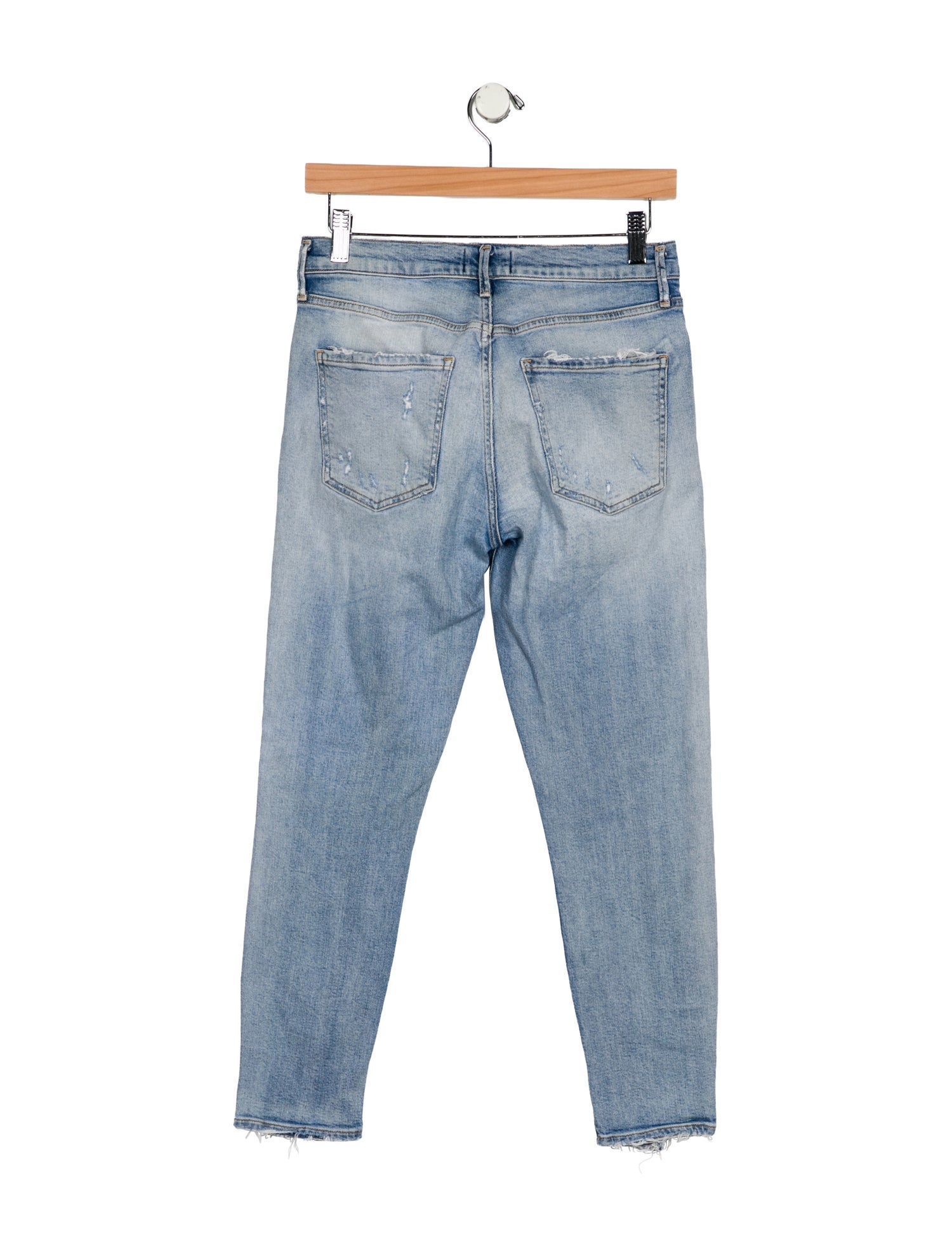 AGOLDE Mid-Rise Straight Leg Jeans
