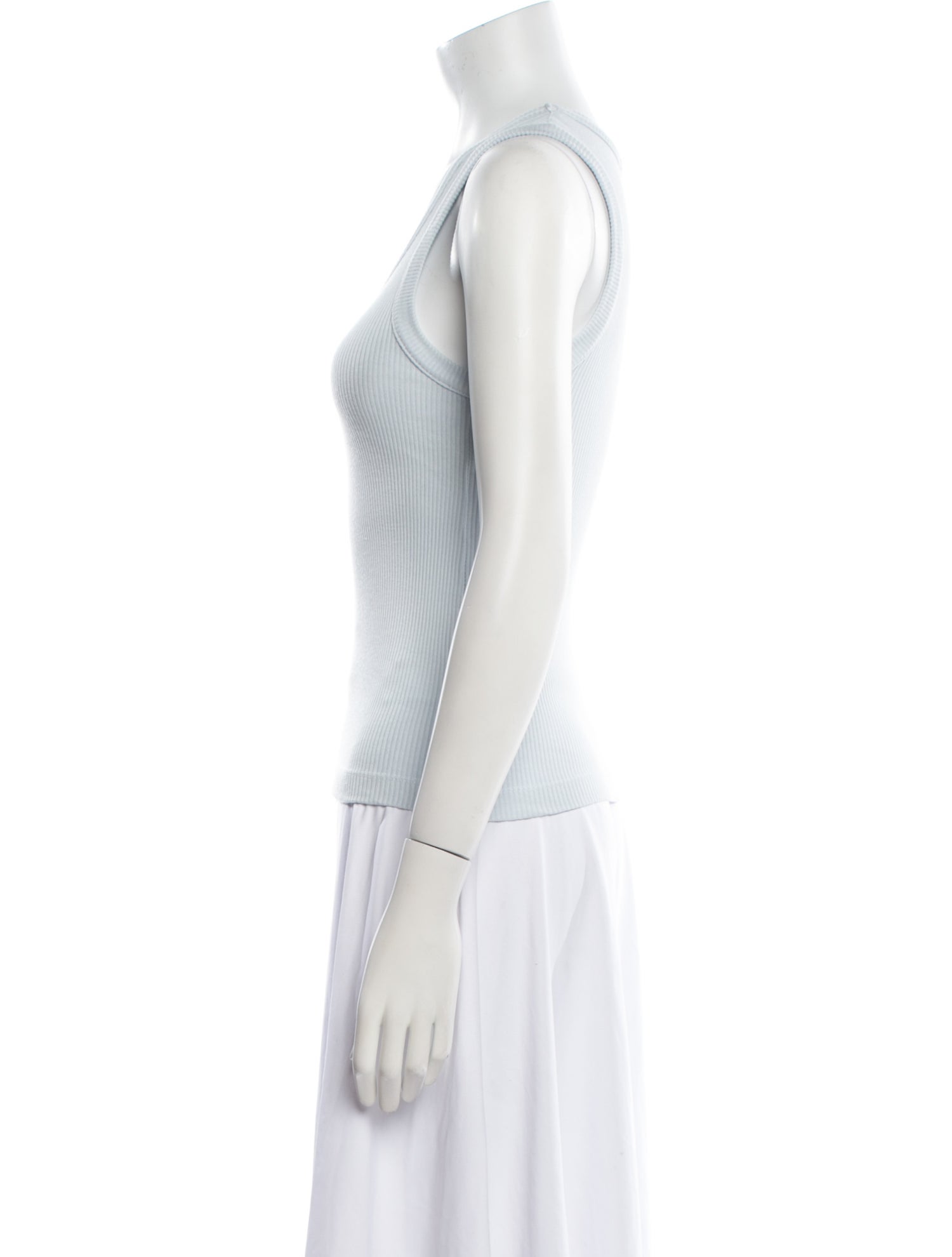 AGOLDE Scoop Neck Sleeveless Top