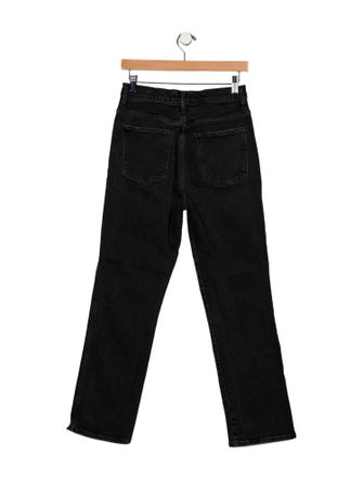 AGOLDE High-Rise Straight Leg Jeans