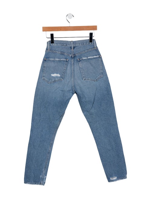 AGOLDE High-Rise Skinny Leg Jeans
