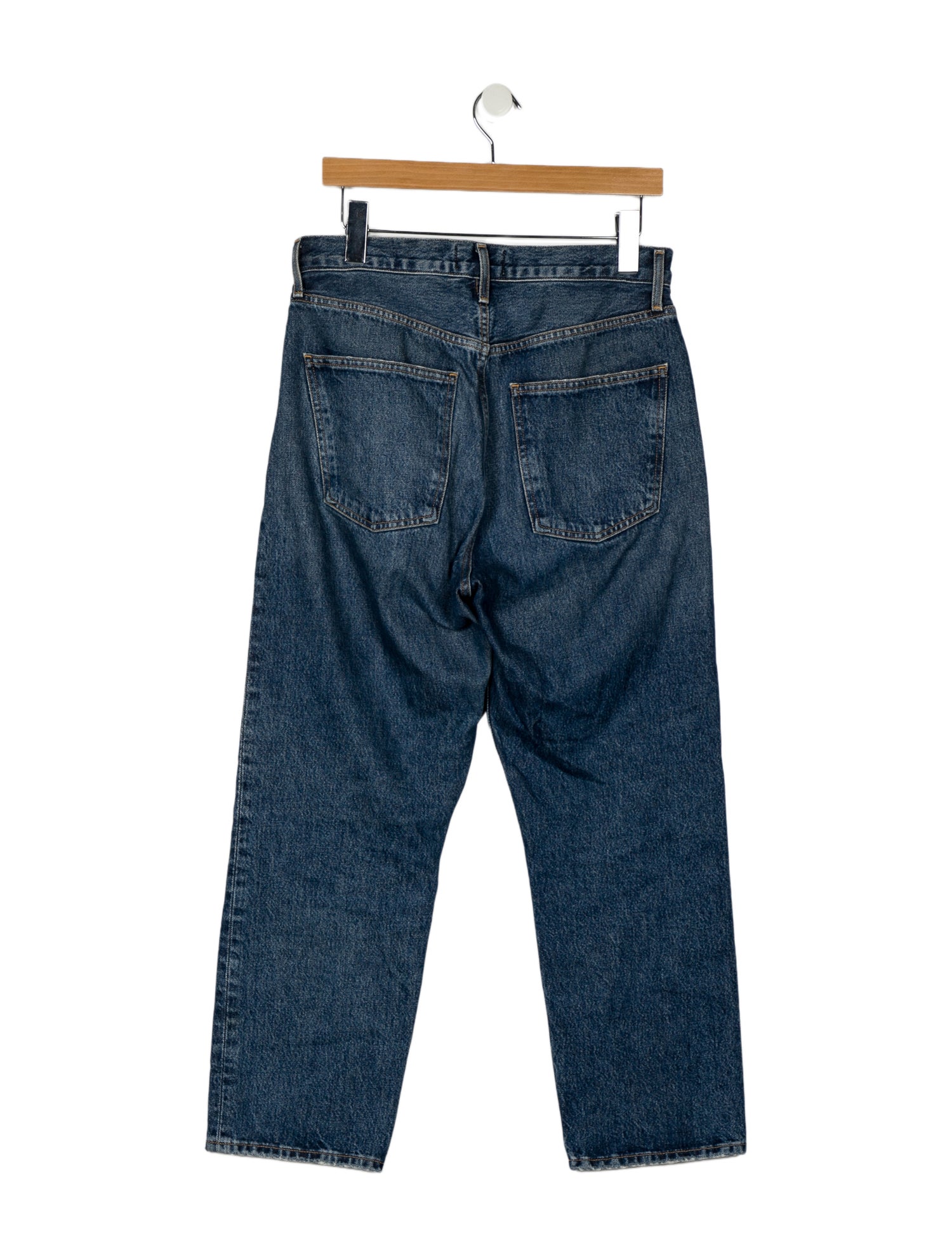 AGOLDE High-Rise Straight Leg Jeans