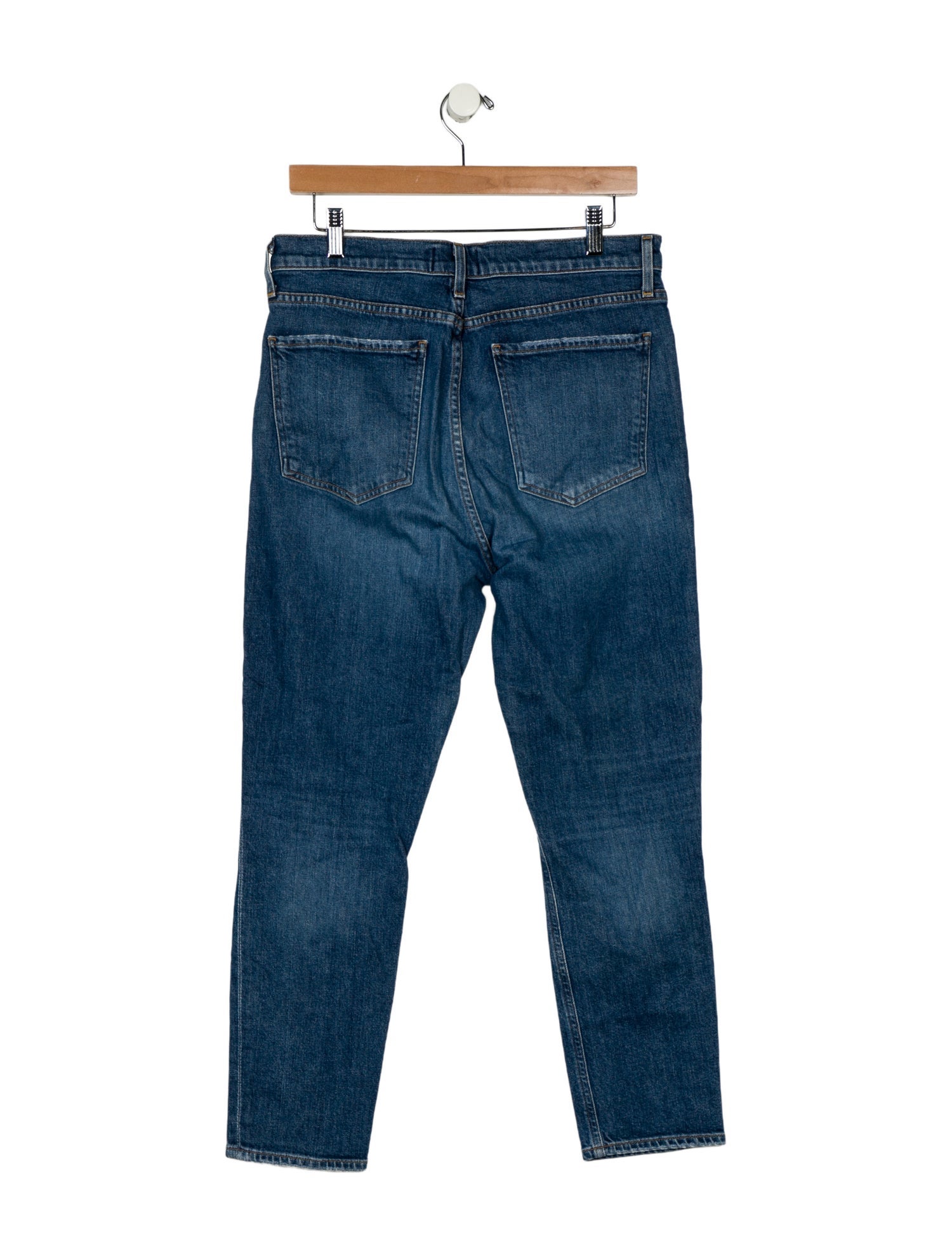 AGOLDE High-Rise Straight Leg Jeans